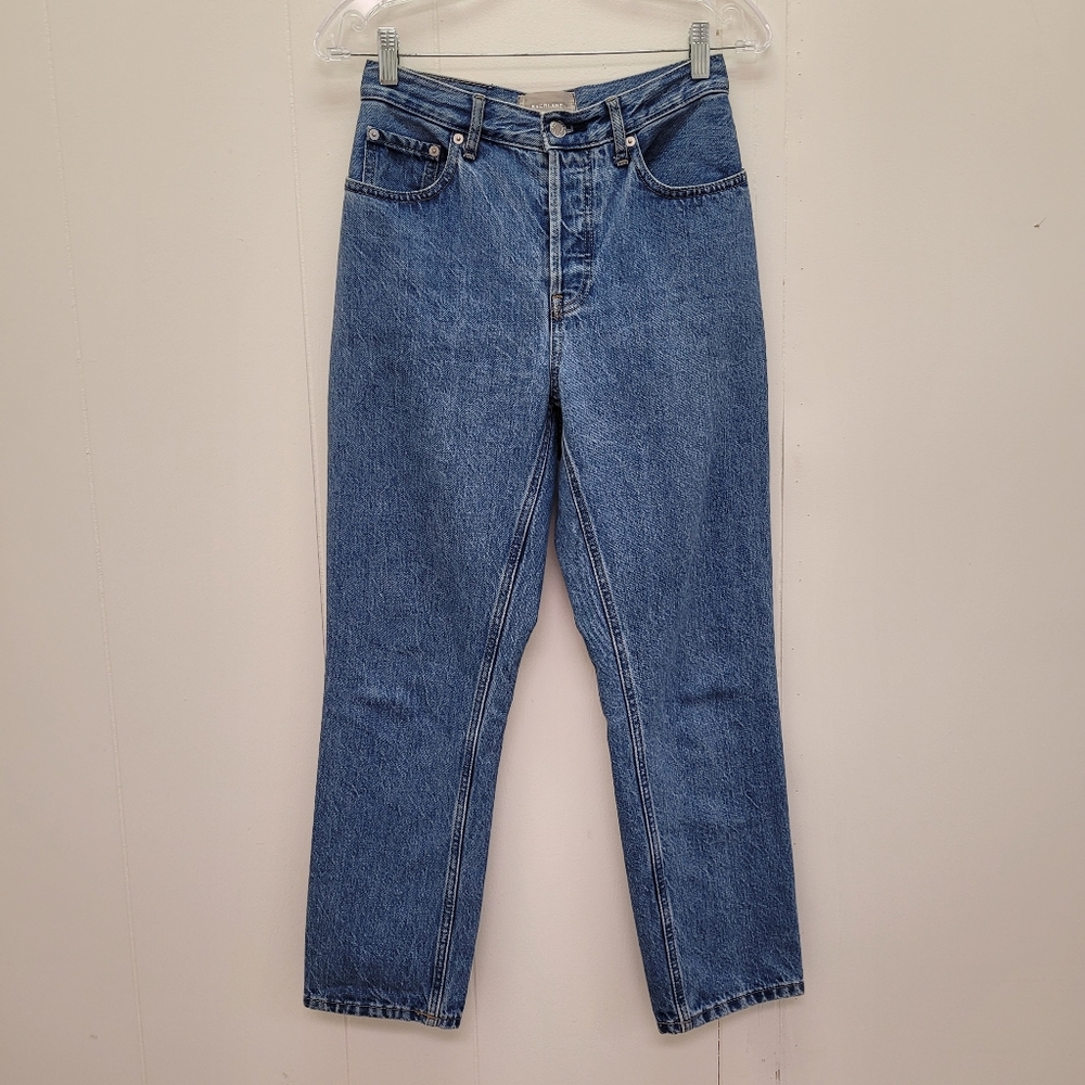 Everlane Organic Cotton The Cheeky Jean Crop Length